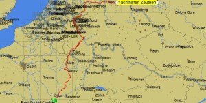 Berlin to Chalon sur Saone 20.08.14 to 1.10.14