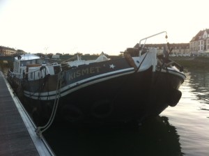 Kismet 95 year old Dutch Barge