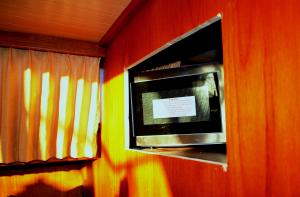 cutting out bulkhead for micowave