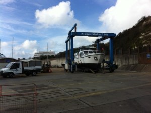 Boat arrives in Dover