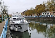 Boat at Quay de la Barque Douai