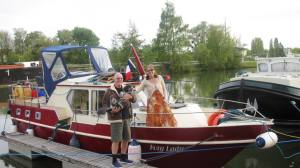 Rog & Caroline on Foxy Lady