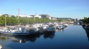 The Marina in Nancy when the rain stopped