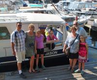 The Wroe family and their friends 