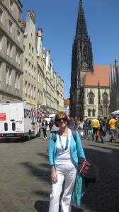 Nuala standing in the same spot today