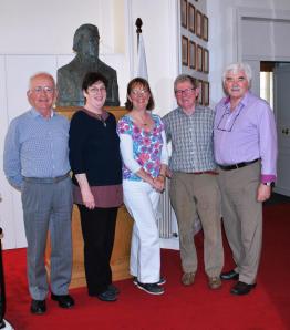 Adrian and Nuala on Visit to SVP International in Paris earlier in Gap Year