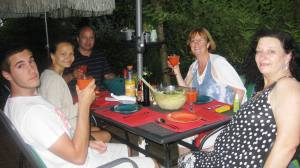 Dinner with the family