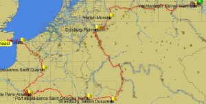 Full Route Completed 25-03-2014 to 13-07-2014