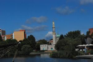 Potsdam - Where Princes hid the steam engine pumping water to their palace fountains in mock Mosque