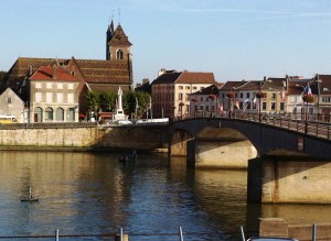 View of St Jean de Losne