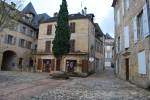Sarlat Cour des Fontaines Square