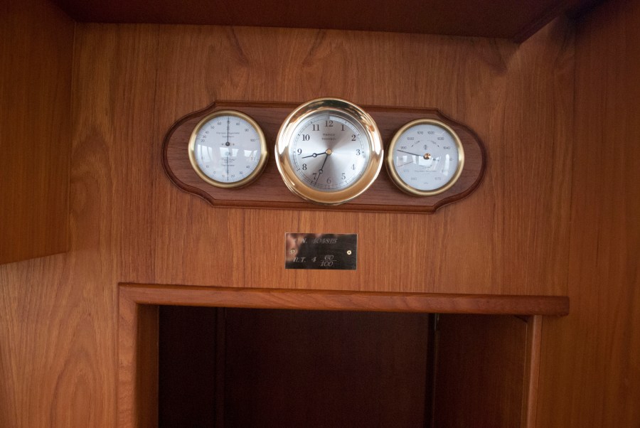 original temperature guage on left hand side- now two others as well