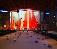 Interior of Church at Taizé
