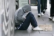 Homeless Person - photo courtesy of SVP