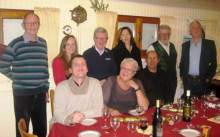 Invited to New Year Party in Chalon when our plans to go to England were dashed