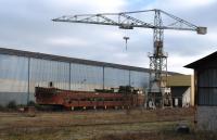 closed down barge repair yard