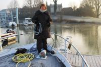 The day we leave Chalon it freezes!