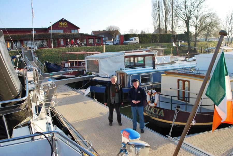 Bernard come to collect Adrian and give him a lift back to the car in Chalon