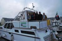 l/r Shelly Cillian, Helen,Noel, Matthais,Sean, Aine- in Ireland